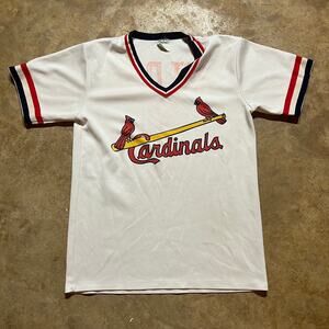Vintage 80s St. Louis Cardinals Fan Hot Dogs Jersey